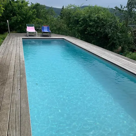 Doppelzimmer In Der Naturpark Rheinblick, Ruhig, Aussicht, Pool Apartamento