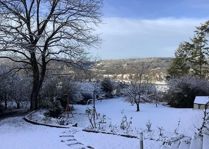 Doppelzimmer In Der Naturpark Rheinblick, Ruhig, Aussicht, Pool Daire *